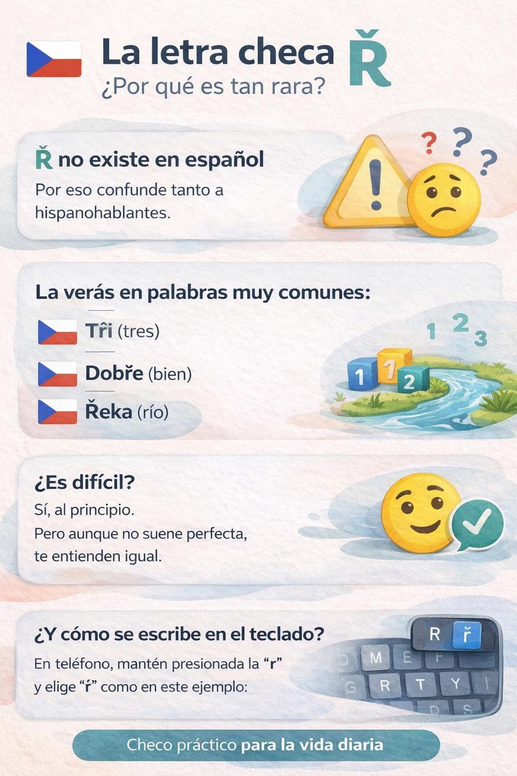 La letra checa Ř — ¿por qué es tan rara?